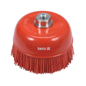 YATO Topfbürste 125 mm M14 Kunststoffborsten