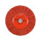 YATO Rundbürste mit Stiel 100 mm Kunststoffborsten