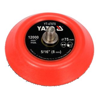 YATO Klettgummipad 75 mm 5/16"