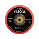 YATO Kletten-Gummiteller 125 mm 5/16"