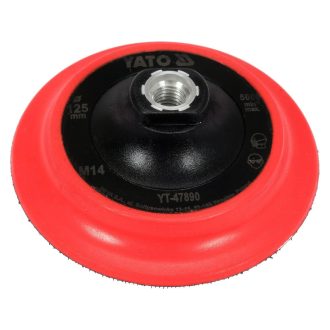 YATO Klett-Gummiauflage 125 mm M14 für Polierscheibe