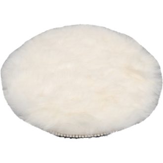   YATO Polierscheibe aus Lammwolle für Klettverschluss, 150 mm