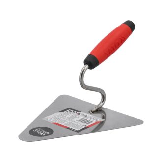 YATO Maurerkelle 190 x 200 mm Inox mit weichem Griff