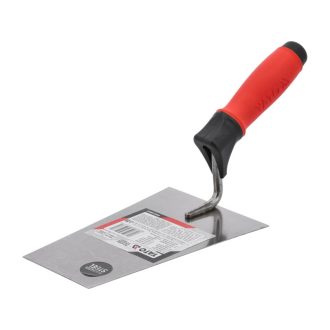 YATO Maurerkelle 180 Decken-Edelstahl mit weichem Griff