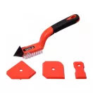 YATO Fugenentferner Silikonblatt-Set 4-teilig