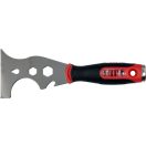 YATO Multifunktionsspachtel 75 mm Edelstahl mit weichem Griff