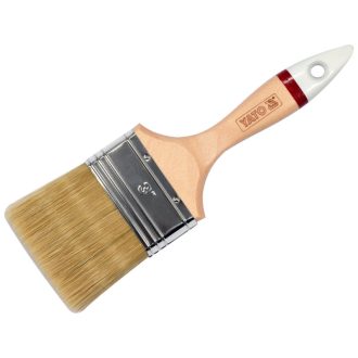 YATO Pinsel mit Holzgriff 3" gemischte Borsten