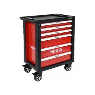 YATO Werkzeugwagen mit Werkzeugen, 177 Teile, leicht