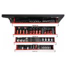 YATO Werkzeugwagen mit Werkzeugen, 177 Teile, leicht