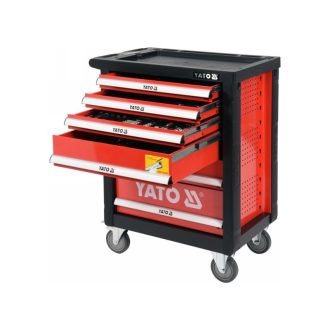 YATO Werkzeugwagen mit Werkzeugen 185 Teile