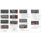 YATO Werkzeugwagen mit Werkzeugen 185 Teile