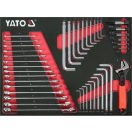 YATO Werkzeugwagen mit Werkzeugen 157 Teile