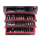 YATO Werkzeugwagen mit Werkzeugen 177 Teile