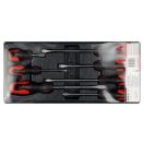 YATO Schraubendreher-Satz 7-teilig CrMo flach (Schubladeneinsatz)