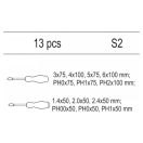 YATO Schraubendreher-Satz 13-teilig S2 (Schubladeneinsatz)