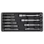 YATO Steckschlüsselsatz 10-teilig 7-19 mm CrV (Schubladeneinsatz)