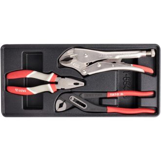 YATO Zangen-Set 3-teilig (Schubladeneinsatz)