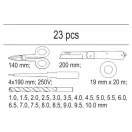 YATO Werkzeugset Set 23-teilig (Schubladeneinsatz)