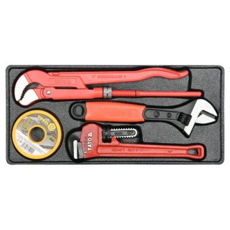 YATO Sanitärwerkzeug-Set 4-teilig (Schubladeneinsatz)