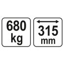 YATO Hebehaken (Traver) für einen Giraffenlift