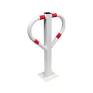 YATO Parkplatzsperre mit Vorhängeschloss (Vorhängeschloss nicht im Lieferumfang enthalten)