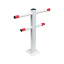 YATO Parkstopper mit Vorhängeschloss (Vorhängeschloss nicht im Lieferumfang enthalten)