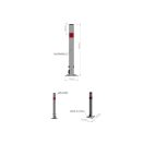 YATO Parkstopper mit Schloss