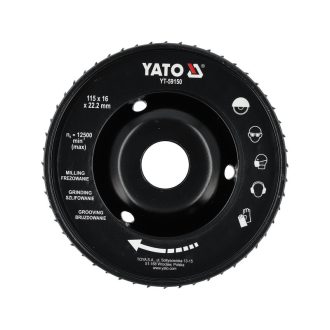 YATO Raspelscheibe 115 x 22,2 mm