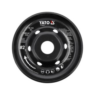 YATO Mittlere Schruppscheibe #2 125 x 22,2 mm