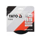 YATO Schleifteller mittel #2 125 x 22,2 mm