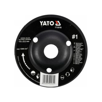YATO Grobe Schleifscheibe #1 115 x 22,2 mm