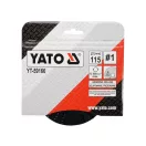 YATO Grobe Schleifscheibe #1 115 x 22,2 mm