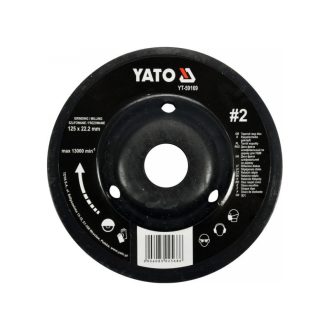 YATO Mittlere Schleifscheibe #2 125 x 22,2 mm