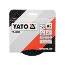 YATO Mittlere Schleifscheibe #2 125 x 22,2 mm