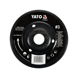 YATO Feinschleifscheibe #3 125 x 22,2 mm