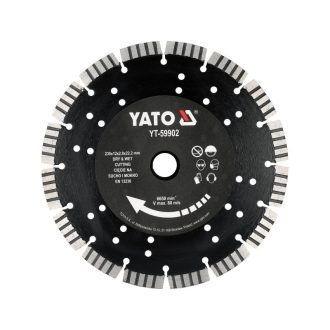 YATO Trennscheibe für Beton 230 x 22,2 mm