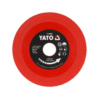   YATO Diamantschneidscheibe für Fliesen- und Glasschneider 125 x 22,2 mm