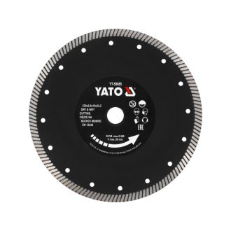 YATO Diamanttrennscheibe 230 x 2,0 x 10 x 22,2 mm Turbo