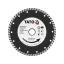 YATO Diamanttrennscheibe 180 x 2,8 x 8,0 x 22,2 mm Turbo