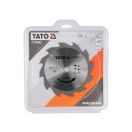 YATO Sägeblatt für Holz 170 x 16 x 2,2 mm / 12T