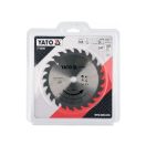 YATO Sägeblatt für Holz 165 x 16 x 1,5 mm / 24T