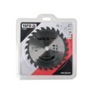 YATO Sägeblatt für Holz 190 x 20 x 1,5 mm / 24T