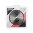 YATO Kreissägeblatt für Holz 190 x 20 x 1,5 mm / 60T