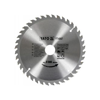 YATO Sägeblatt für Holz 210 x 30 x 2,2 mm / 40T