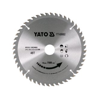 YATO Sägeblatt für Holz 216 x 30 x 2,2 mm / 48T
