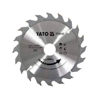 YATO Sägeblatt für Holz 350 x 30 x 2,5 mm / 84T