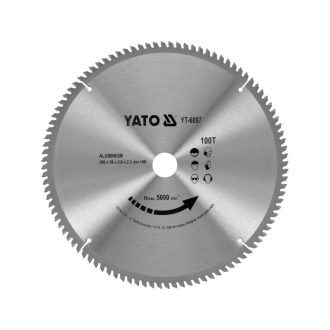YATO Sägeblatt für Aluminium 300 x 30 x 2,2 mm / 100T