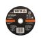 YATO Trennscheibe für Metall 180 x 1,5 x 22,2 mm Inox