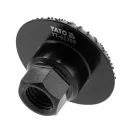 YATO Raspel-Schleifkopf für Winkelschleifer M14 50 mm