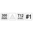 YATO Dreieckfeile 300 mm / #1 grob